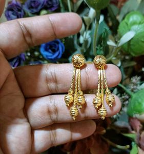 Gold Dangle Earrings