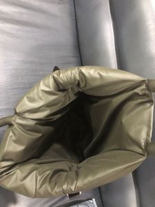 Stylish Reversible Tote Bag Military Green Large