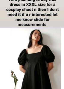 Gothic Plus Size Black Dress