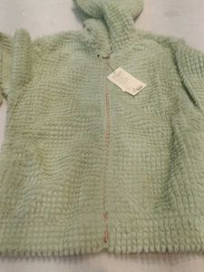 Cozy Green Fleece Hoodie