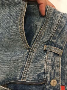 Wide Leg Denim Jeans