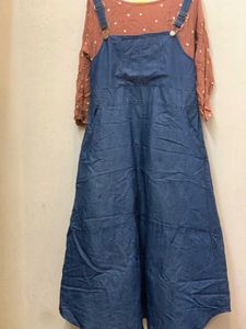 Denim Jumper Dress
