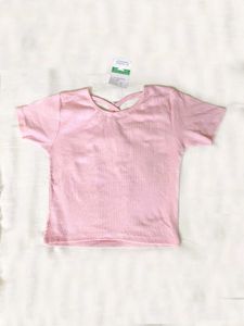 Cute Pink Crop Top