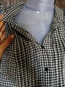 Gingham Checkered Dress