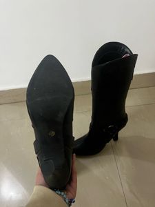 high rise cowboy Boots