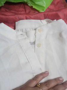 Elegant White Long Sleeve Top