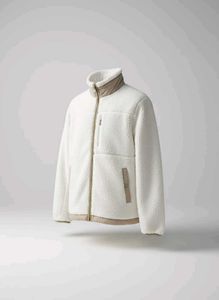 BLACK YAK White Fleece Jacket