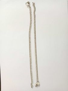 Silver Beaded Anklet Set