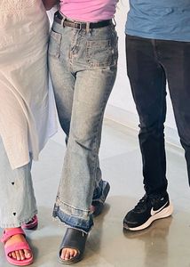 Trendy Blue Denim Jeans