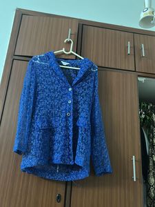 Net Embroided Top