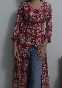 Pinterest Desi Aesthetic Red Ethnic Dress