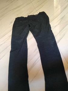 Lyrca Black Pant Men