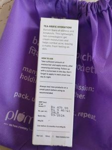 Plum Green Tea Oil-Free Moisturizer