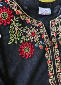 Elegant Black Kurta Set