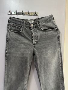 Grey Wash Denim Jeans