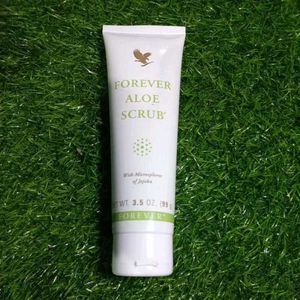 Forever Aloe Scrub ( Imported ) With Jojoba Oil