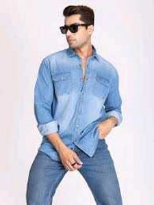 Denim &#34;Spiky&#34; Shirt 👔
