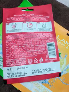 3 Lakme Sheet Mask