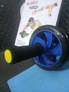 Double Wheel AB Roller Exercise