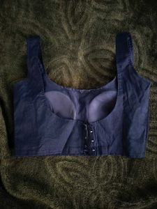 Comfortable Navy Blue Bra