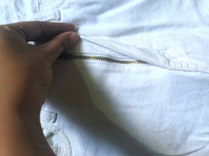 White Wide Leg Jeans