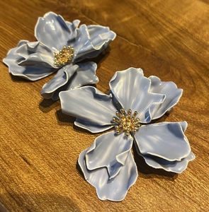 H&amp;M Flower Statement Earrings
