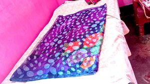 Floral Print Saree