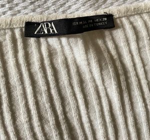 Zara white Top