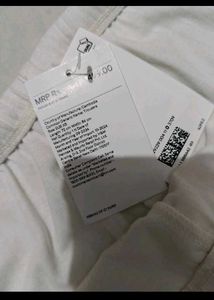 H&M White Trouser