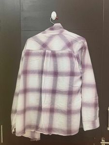 Lee Cooper Checked Shirt With Spread Collar