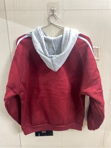 Maroon Fleece Hoodie