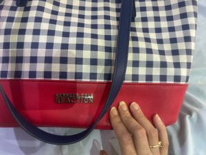 Kenneth Cole reaction - Checkered Tote Bag