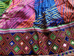 Multi Colour Lehenga