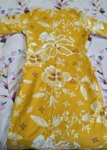 Floral Print Kurta
