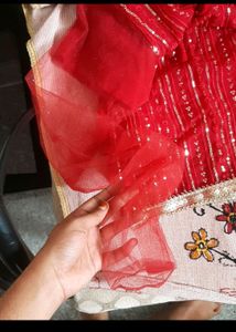 Loot Offer 599/-/-New Bridal Garara Full Set