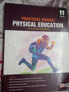 Class 11 Physical Education (PE) Textbook &amp; Manul