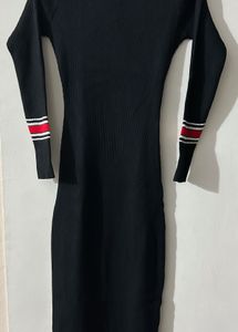 Black Knitted Dress