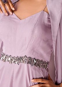 Ethnic Jumpsuit With Shrug