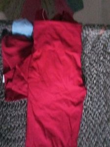 Red Jacket &amp; Pants Set