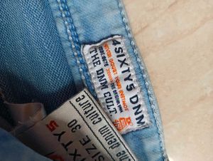 Light Wash Denim Jeans