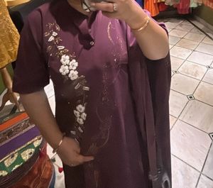 beautiful hand work three piece set