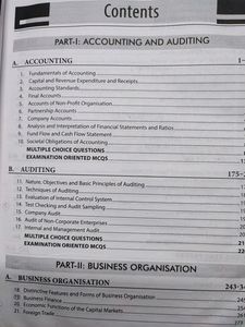 M.Com. Competitive Exam Book