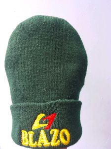 Vintage Blazo Green Beanie
