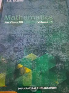 Mathematics RD Sharma Books For Class 12