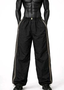 Baggy Black Track Pants