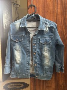 Distressed Denim Jacket