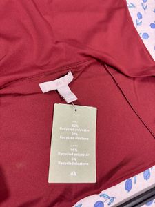 Red Bodysuit Top