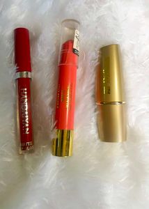Different colour Lipsticks combo