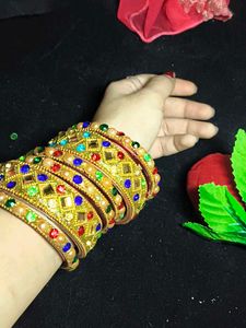 Colorful Beaded Bangle Set