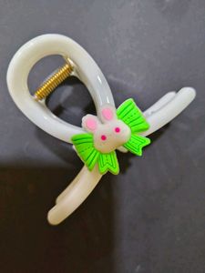 Pink Hair Clip Set Of 6